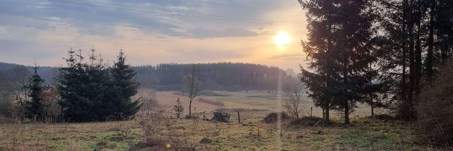 Panorama of Netno – wide landscapes, lakes, forests, open skies